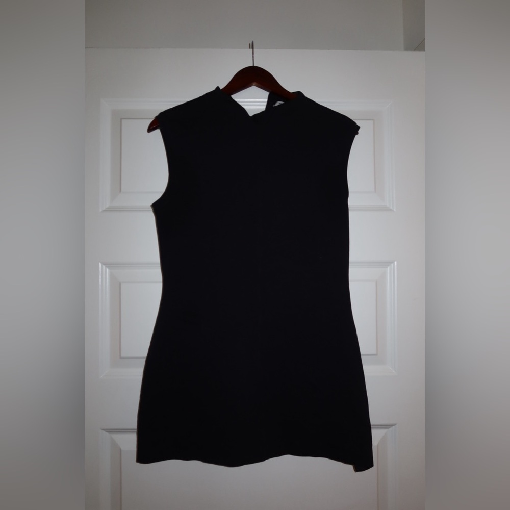 COS black mini dress